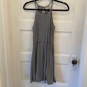 Striped Skater Dress